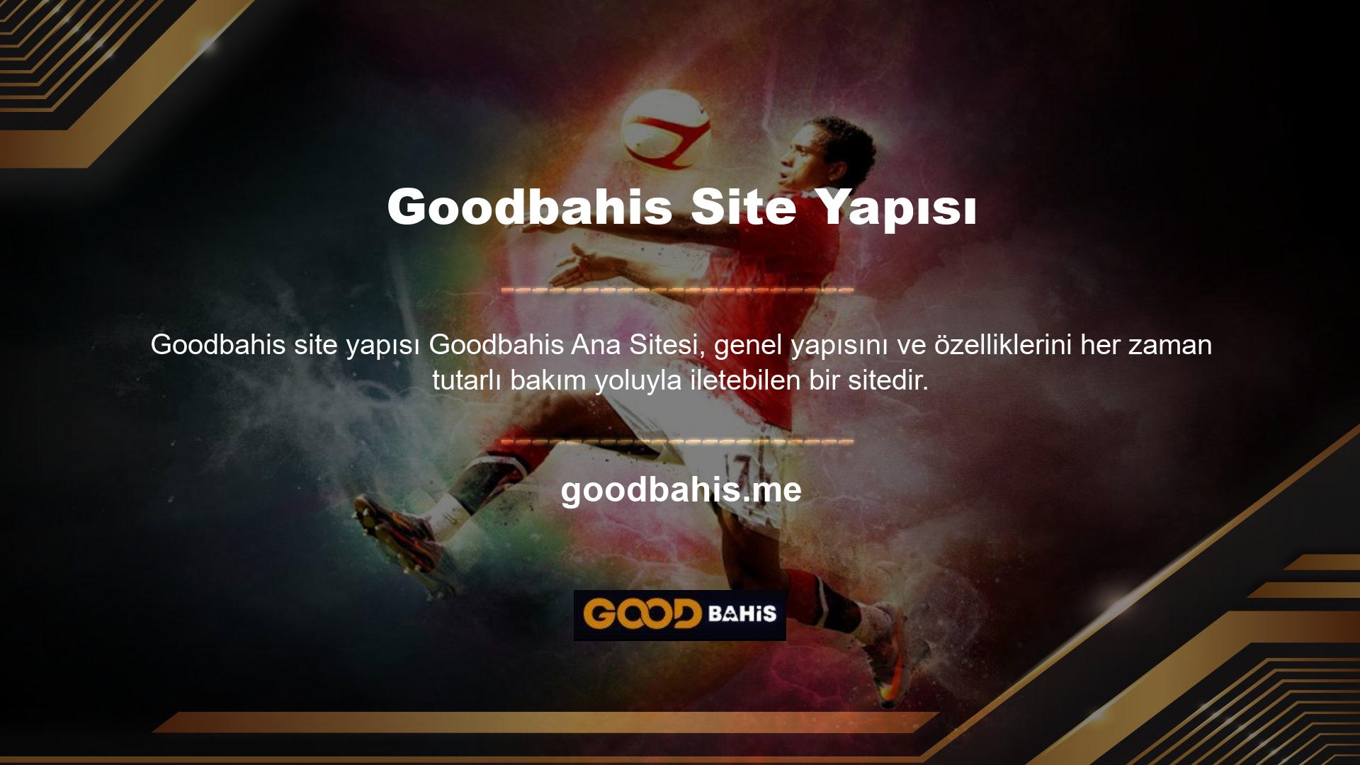 Hedeflerinize uygun gerçek bir zaman bahis akışı sağladıkları için Goodbahis ana sayfasındaki birçok fırsattan yararlanacaksınız